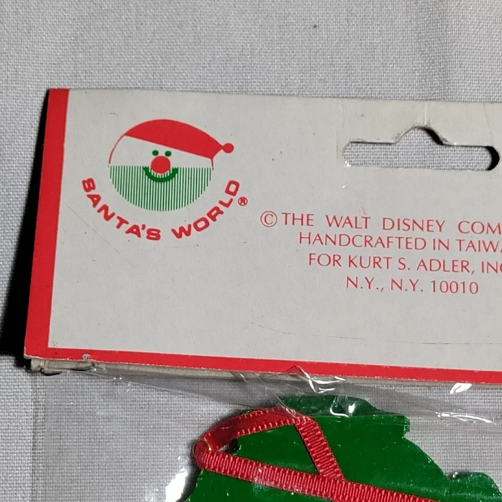 Vintage‎ Disney Lion King Wooden Christmas Ornament Kurt Adler Nala and Mufasa